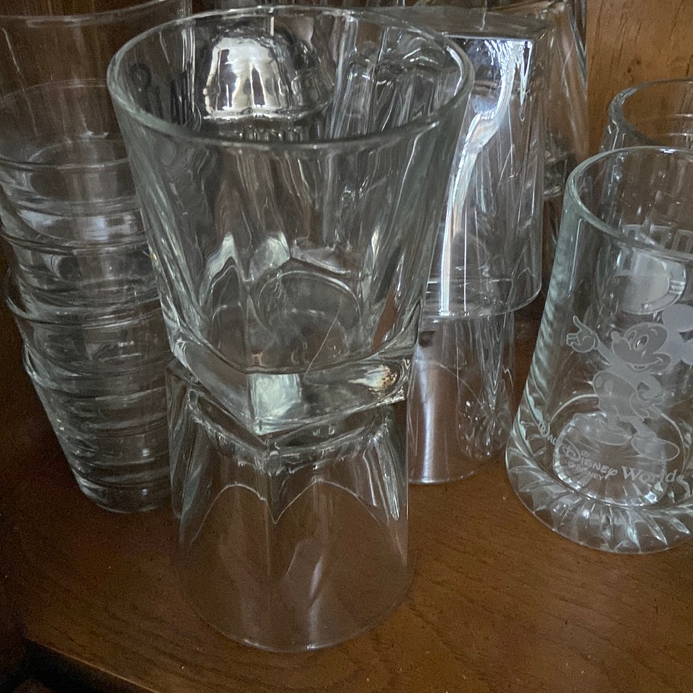 Bar ware Set of six  10oz lowball heavy tumblers